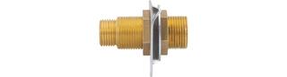 ASW Hohlwandverlängerung 3/4"x1/2"x130mm, MS roh, m Mut. u. Dicht
