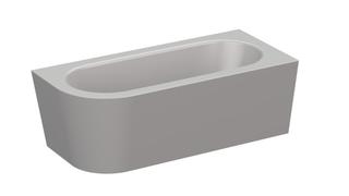 Badewanne BetteStarlet V Silhouette-6680 dust, 165x75x42cm, mit Schürze