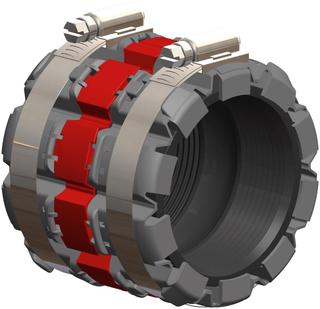 ATEC Kraftschluss-Manschette Spannbereich 40-65mm, 85mm, bis 120 Grad