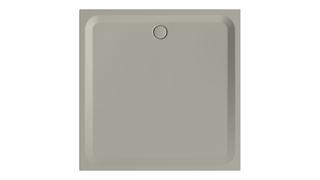 Duschwanne BetteUltra 5984 150x150x3,5cm, Mini-Wannenträger, stone