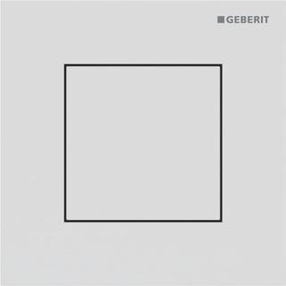Geberit Urinal-Steuerung Typ 40 pneum, sq, we. ma / easy-to-clean-besch.