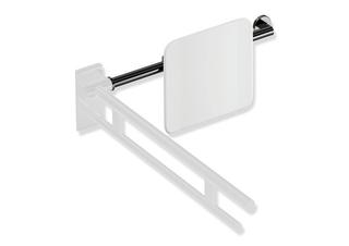 HEWI Rückenstütze System 900 AF R, Lehne a weißem KS, SW-chrom gl