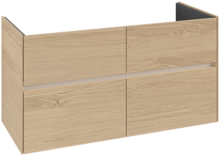 V&B Waschtischunterschrank Collaro 116,1x61x48cm, WT mi, LED 8,6W, Nord Oa