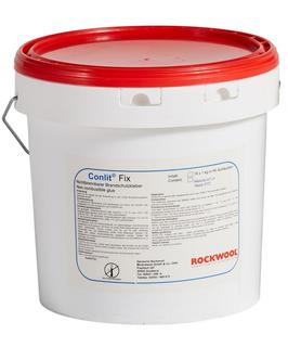 Rockwool Wasserglas-Kaolin-Kleber Conlit Fix 18x1 kg/PE-Schläuche im Eimer