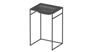 Einbau-Waschtisch BetteLux Shape A170 60x49,5cm, HLW1, slate