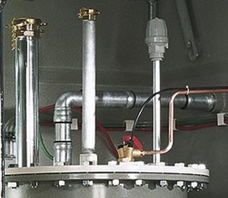 DH Tankarmatur Altöl D= 1250 Füllrohr 2", Saugrohr 2"