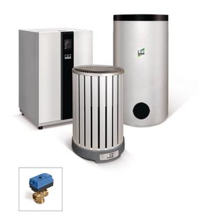 Remko Wärmepumpen-Pakete Typ Stuttgart HTS 260, 18-23 kW, silb. Alu eloxiert