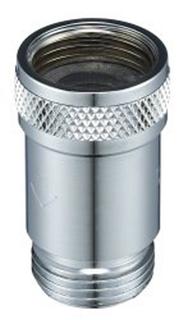 Neoperl Rückflussverhinderer-Nippel 1/2x1/2", DW 15/DN 10-GF, IGxAG, verchr.