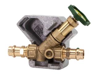 Schlösser Freistromventil DG1528 DN 15, 15mm, m DS, IG, o Entl., nstg Sp