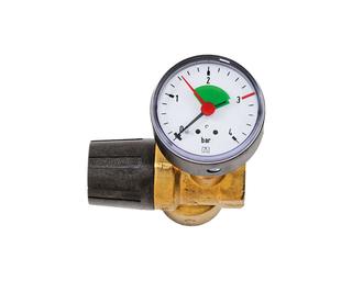 FL Manometer SP 4 bar, 50 mm, 1/4" hinterer Anschluss, zentrisch