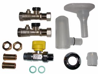 Wolf Anschluss-Set f CGS2, AP, m KFE u. therm. Sicherung