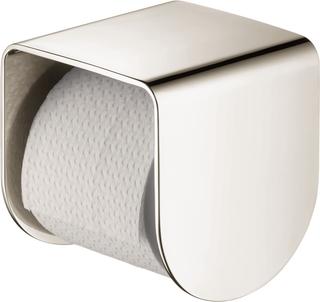 hansgrohe Papierrollenhalter Axor mit Ablage, brushed brass