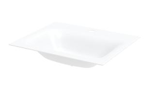 Einbau-Waschtisch BetteLux A160 60x49,5cm, HLW1, PW, weiß