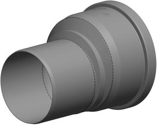ATEC Reduktion/Erweiterung PolyTop DN 100/125, exzentrisch