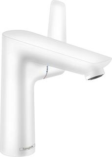 hansgrohe WT-Einhebelmischer 150 Talis E mit Zugstangen-Ablaufgarnitur, mattweiß