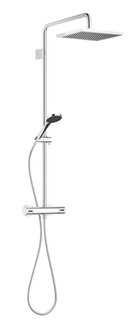 Dornbracht Duschgarnitur Showerpipe mit Brause-Thermostat, Ausladung Standbrause 453 mm