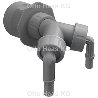 HAAS Kondensatanschluss OHA -Save FATI gr, f DN 50, m Schlaucht. 3/8"/1/2" u GV