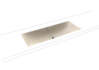 Kaldewei Unterbau-WT SILENIO 3048 93x39cm, o. Hahnl., we., P-E, w. beige20