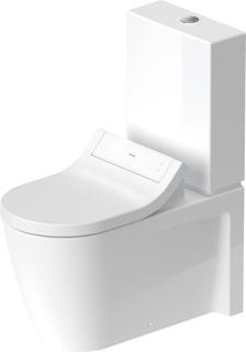 Duravit Stand-Tiefspül-WC Starck 2 37 x 72,5 cm, 4,5 l, für Kombination