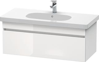 Duravit WT-Unterschrank DuraStyle 100x45,3cm, w hgl/we ma, 1 Ausz., wandh