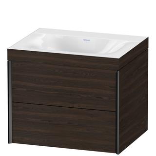 Duravit WT-Unterschrank c-bonded XViu 60x48cm, 2 La, o HL, s m, R C, N geb.