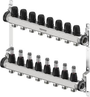 Uponor Vario S Verteilerbalken FM 8xG3/4 Euro - G1