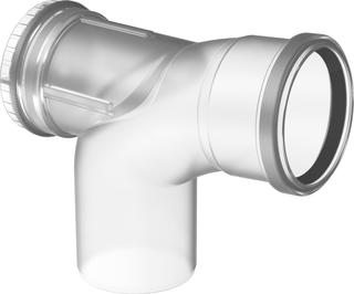 BOSCH Bogen FC-SER110-87 d= 110mm, 87Grad Grad, mit Prüföffnung