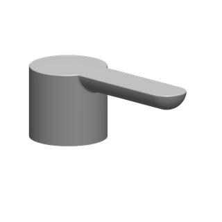 DO Griff ERSATZTEILE 092076002 47 x 44 x 118,5 mm Platin gebürstet