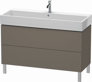 Duravit Waschtisch-Unterschrank L-Cube 118,4x 45,9cm, f G m, 2 Ausz., steh.