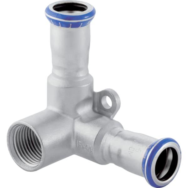 Artikelbild 1 des Artikels „Geberit Eckanschlusswinkel Mapress 90Gr, ES, DN 20/15/20, Durchmesser 22mm DN 20/15/20, Durchmesser 22 mm“