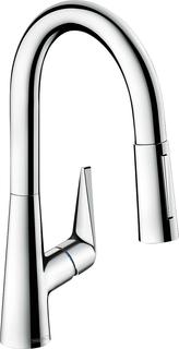 hansgrohe SPT-EHM 160 Talis M51 mit Ausziehbrause, 2jet, chrom