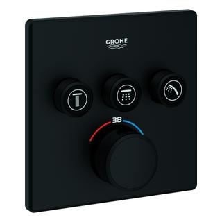 GROHE Fertigset Grohtherm Smartcontrol UP-THM, 3 Absp.ventil, eck., phantom bla
