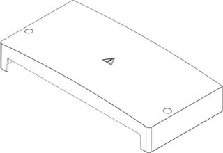 BOSCH Ersatzteil TTNR: 8737707010 Abdeckung Modul "L"