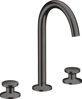 hansgrohe 3-L-WT-Arm. Sel. 170 Axor One A 140mm, m Pus-Op-Abl, brush. bla vc