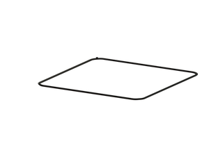 KESSEL-Dichtung für Abdeckplatte 384x384 mm