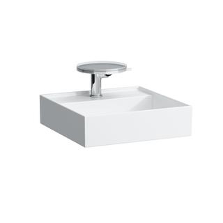 Laufen Aufsatzhandwaschecken KARTELL 46x46cm, o. ÜL, 2 HL, weiß LCC Active