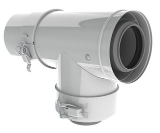 Remeha T-Stück DN 100/150, PPS, mit Abdichtdeckel