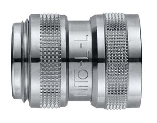 Neoperl Reduzierkupplung NEOMATIC PRO M 22x1, 1/2x3/4", d 16,5mm, MS verchromt