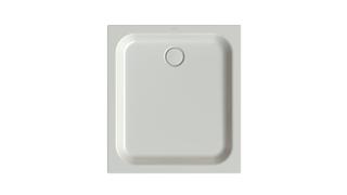 Duschwanne BetteSupra 5380 100x90x6,5cm, Glasur, manhattan