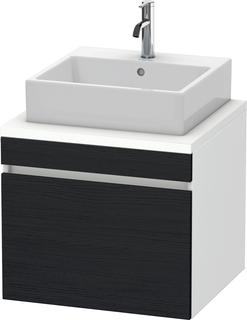 Duravit WT-Unterschrank DuraStyle 60x54,8cm, Ei sw/we ma, f Kons, 1 Auszug