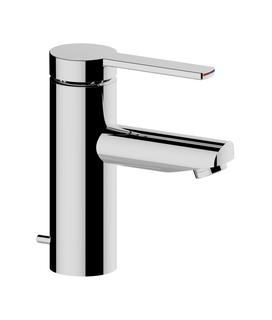 Keuco WT-Einhebelmischer 90 Plan blue A 107mm, m Abl, v. Hebel, alu./finish