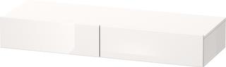 Duravit Schubkastenablage DuraStyle 120x44cm, 2 SBK, Ei ter/we ma, m Konsole