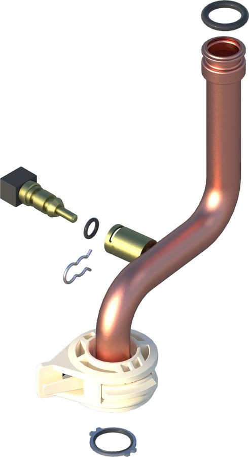 Artikelbild 1 des Artikels „BOSCH Ersatzteil TTNR: 8716766618 Rücklaufrohr C6 COIL “