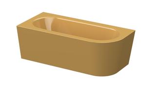 BW BetteStarlet IV Silhouette-6650 curry, 165x75x42cm, mit Schürze