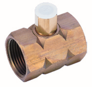 Deltamess Vorlauf-T-Stück 3/4" IG, mit Tauchhülse M 10x1, 5,2mm