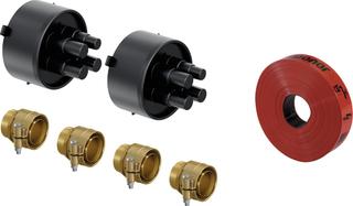 Uponor Ecoflex Thermo Rohranschluss Set Twin HP 32x2,9/140