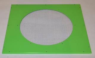 RK Verkleidungsblech mit Gitter, hinten, HTL 180