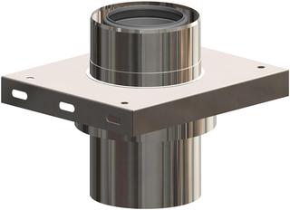 ATEC Konsole PolyClassic +Iron/White DN 100/150, PP, m Zuluftöff., ES blank