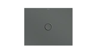 Duschfläche BetteFloor 5711 90x70cm, Gl, Mini-Wannenträger, smoke