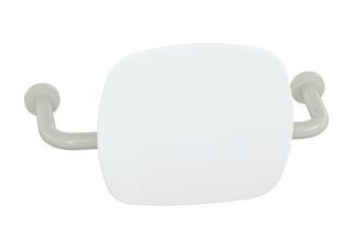HEWI Rückenstütze 801 Wandabst. 230mm, Lehne signalw., li-grau
